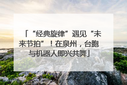 “经典旋律”遇见“未来节拍”！在泉州，台胞与机器人即兴共舞