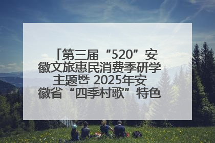 第三届“520”安徽文旅惠民消费季研学主题暨 2025年安徽省“四季村歌”特色展演燃动池州
