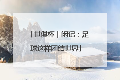世俱杯｜闲记：足球这样团结世界