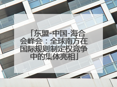 东盟-中国-海合会峰会：全球南方在国际规则制定权竞争中的集体亮相