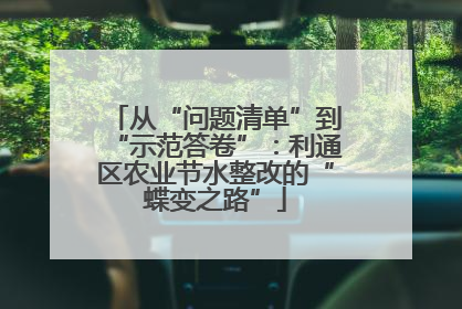 从“问题清单”到“示范答卷”：利通区农业节水整改的“蝶变之路”