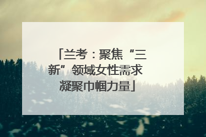兰考：聚焦“三新”领域女性需求 凝聚巾帼力量
