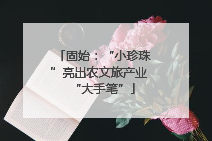 固始：“小珍珠”亮出农文旅产业“大手笔”