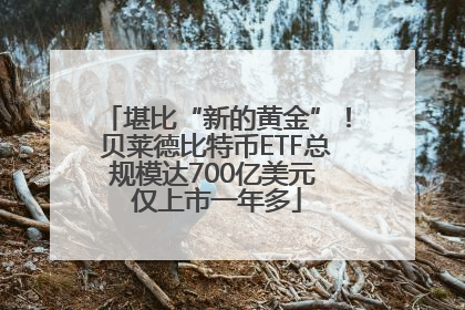 堪比“新的黄金”！贝莱德比特币ETF总规模达700亿美元 仅上市一年多