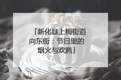 新化县上梅街道向东街：节日里的烟火与欢腾