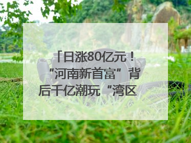 日涨80亿元！“河南新首富”背后千亿潮玩“湾区造”｜热财经