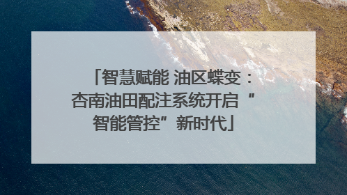 智慧赋能 油区蝶变：杏南油田配注系统开启“智能管控”新时代