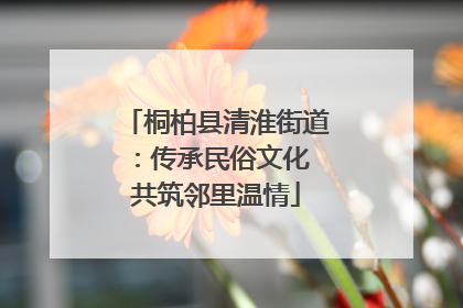桐柏县清淮街道：传承民俗文化 共筑邻里温情