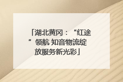 湖北黄冈：“红途”领航 知音物流绽放服务新光彩