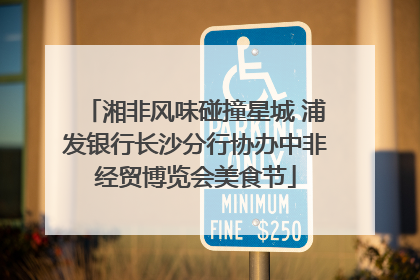 湘非风味碰撞星城 浦发银行长沙分行协办中非经贸博览会美食节