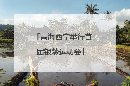 青海西宁举行首届银龄运动会