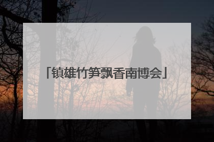 镇雄竹笋飘香南博会
