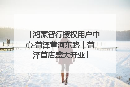 鸿蒙智行授权用户中心·菏泽黄河东路｜菏泽首店盛大开业
